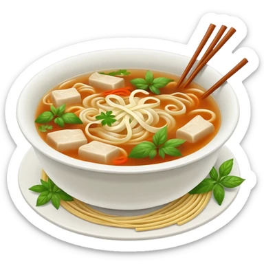 Pho soup sticker