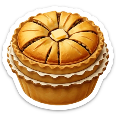 Karelian pies sticker