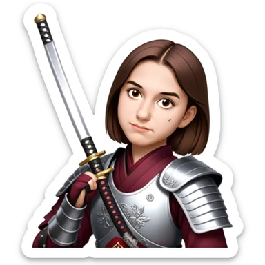 Resolute Samurai sticker