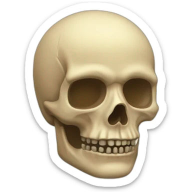 The death dies sticker