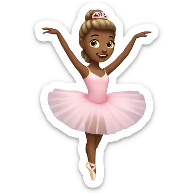 Ballerina sticker