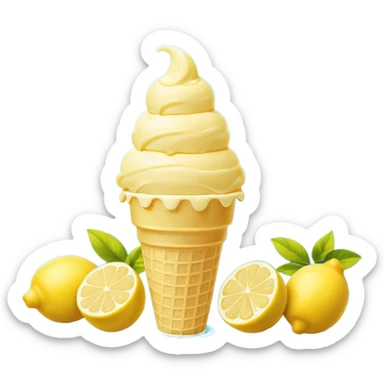 Italian seaside lemon ice cream, Blue white stripes, overflowing lemons, clear blue sky and ocean
Travel photography style, vivid, joyful summer mo sticker