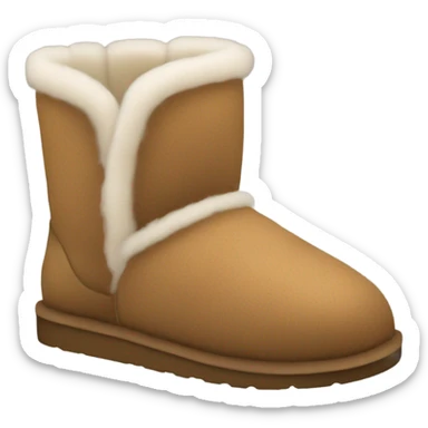 Ugg slippers sticker