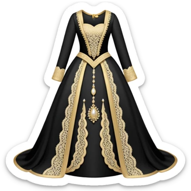 Robe mariage roi Mohammed VI sticker