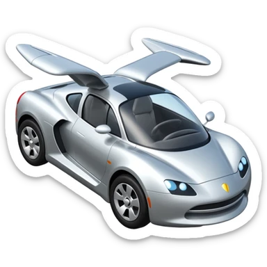 unconventionnal mean of transport sticker