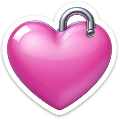 pink girly chrome internet sticker
