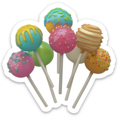 cake pops sticker