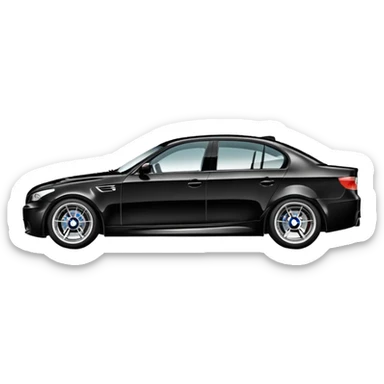 Bmw e60 m5 sticker