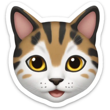 Varios gatos negros sticker