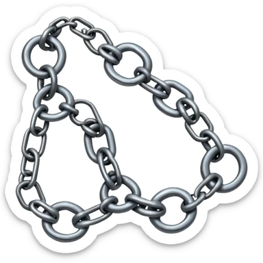 BROKEN chain sticker