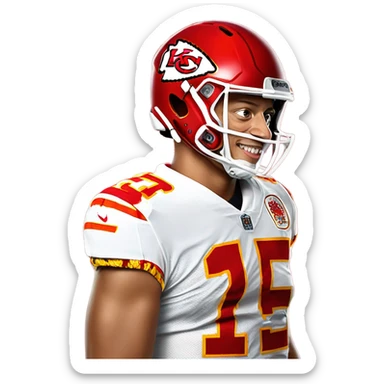 Patrick mahomes  sticker