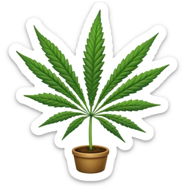 Ganja sticker
