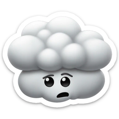 snob cloud sticker