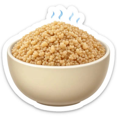 quinoa no face sticker