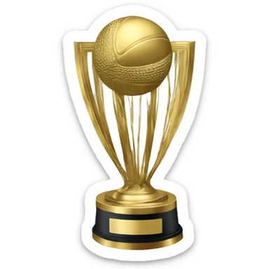 T20 World Cup trophy  sticker