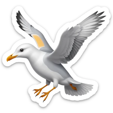 Seagulls sticker