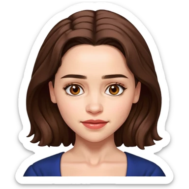 Emilia Clarke sticker