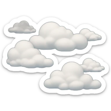 clouds sticker