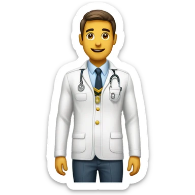 homem corpo completo com roupa de academia sticker