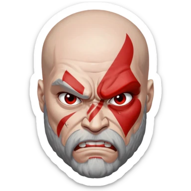 Kratos sticker