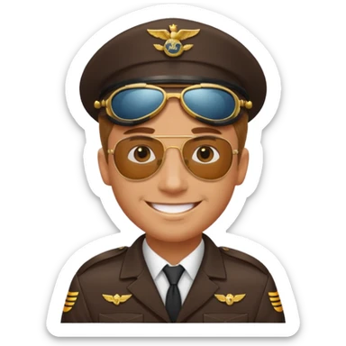 now a want a commerial pilot sticker