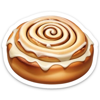 Cinnamon roll sticker