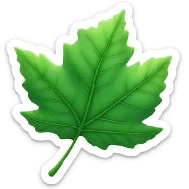 leaf sticker