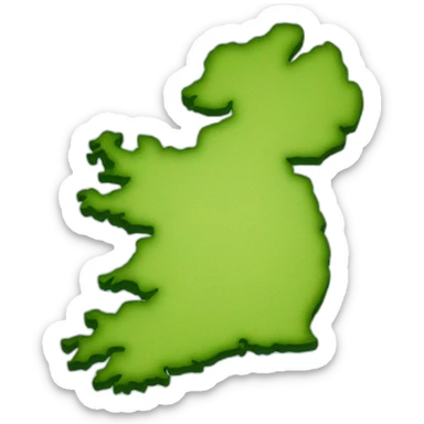 Map of north of england sticker