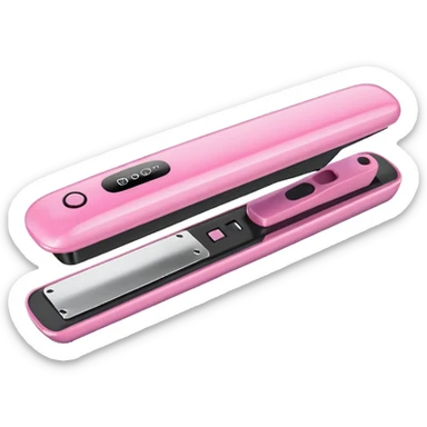 Cute Hair straightner, different design, varous color sticker