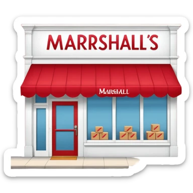 Marshall’s (store) sticker