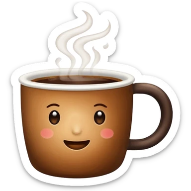 filter coffee iphone emoji sticker
