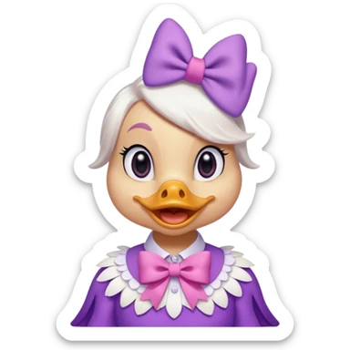 daisy duck sticker