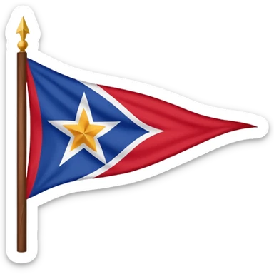 Native American Cherokee flag sticker