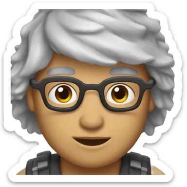 I want an ojie look like me sticker