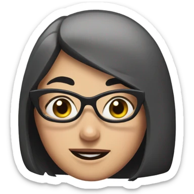 Edna incredible charcter sticker