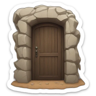 Door of the hell sticker