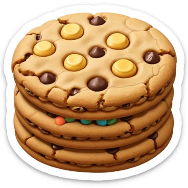 Dubai chewy cookie sticker