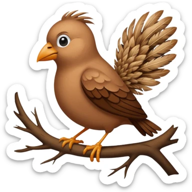 Oiseau qui fais caca sur les gens sticker