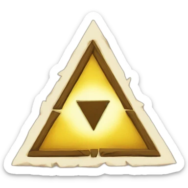 triforce zelda sticker