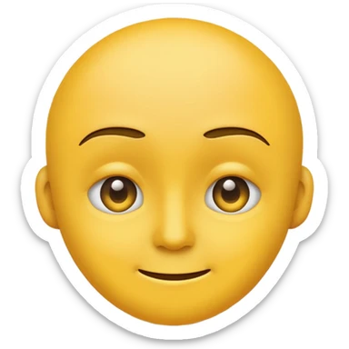 side eye emoji with whole face sticker