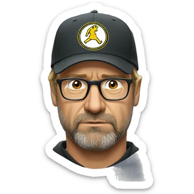 Jürgen Klopp sad  sticker