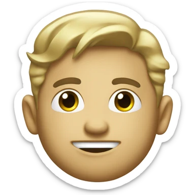 Emoji of EV car sticker