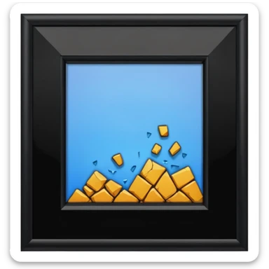 the economy line, collapse sticker