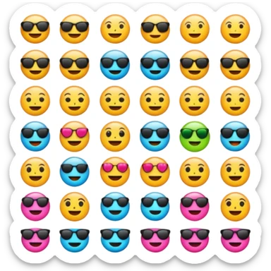 Astetik emojis sticker