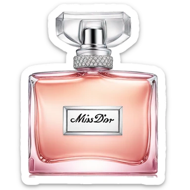 miss Dior perfume sticker
