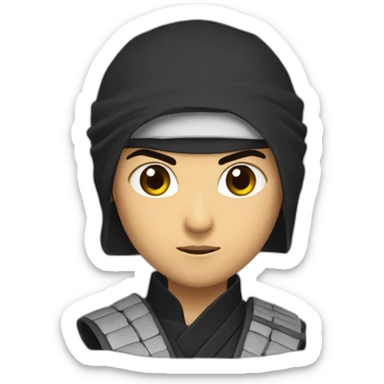 ninja yulamah lak binazrat mureiba sticker