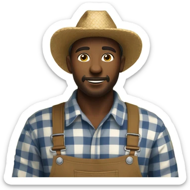 black country farmer sticker