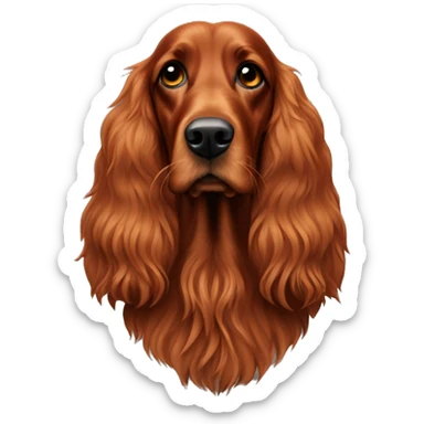 Irish setter sticker