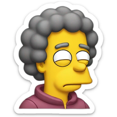 Moe simpson sticker