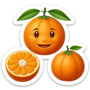 mandarine sticker